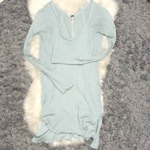 Free People Long Steve Top